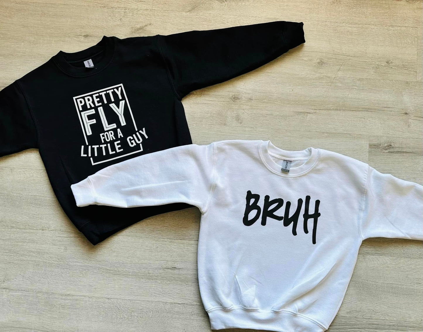 Pretty Fly for a Little Guy Crew or T-Shirt