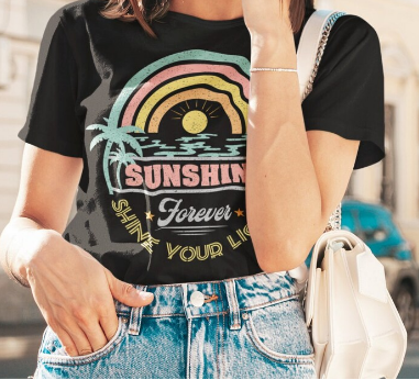 Sunshine Forever Graphic T-Shirt