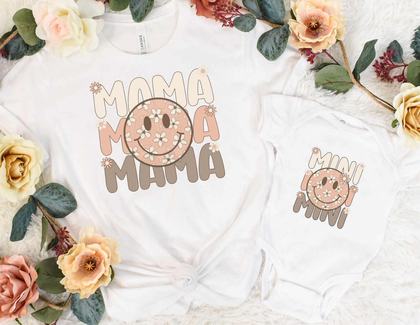 Mama & Mini Smiley Shirt