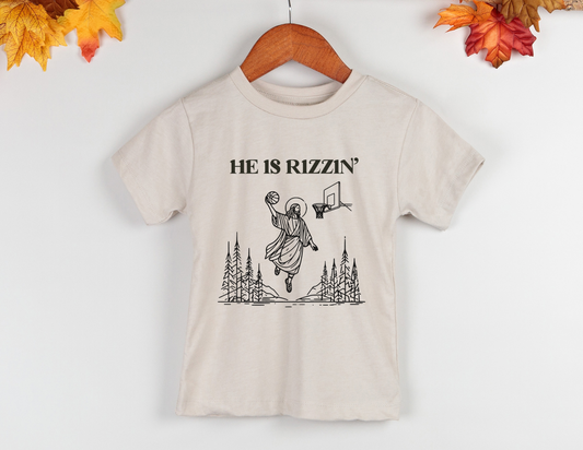 He Is Rizzin' T-Shirt ( toddler - adult )